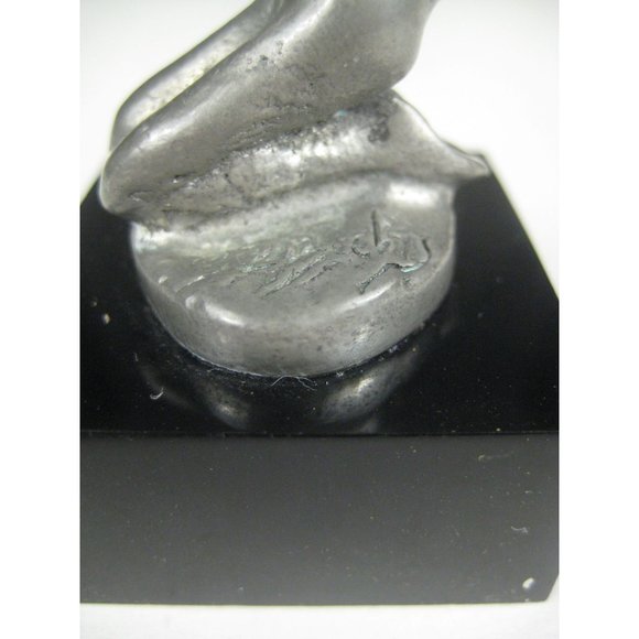 Ballerina Dancer 3.9 Inch Signed Numbered Pewter Figurine Sculpture Ballet Dance - Picture 8 of 12